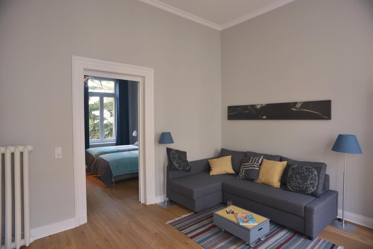 City-Apartment Reger Privatparkplatz Krefeld Bagian luar foto