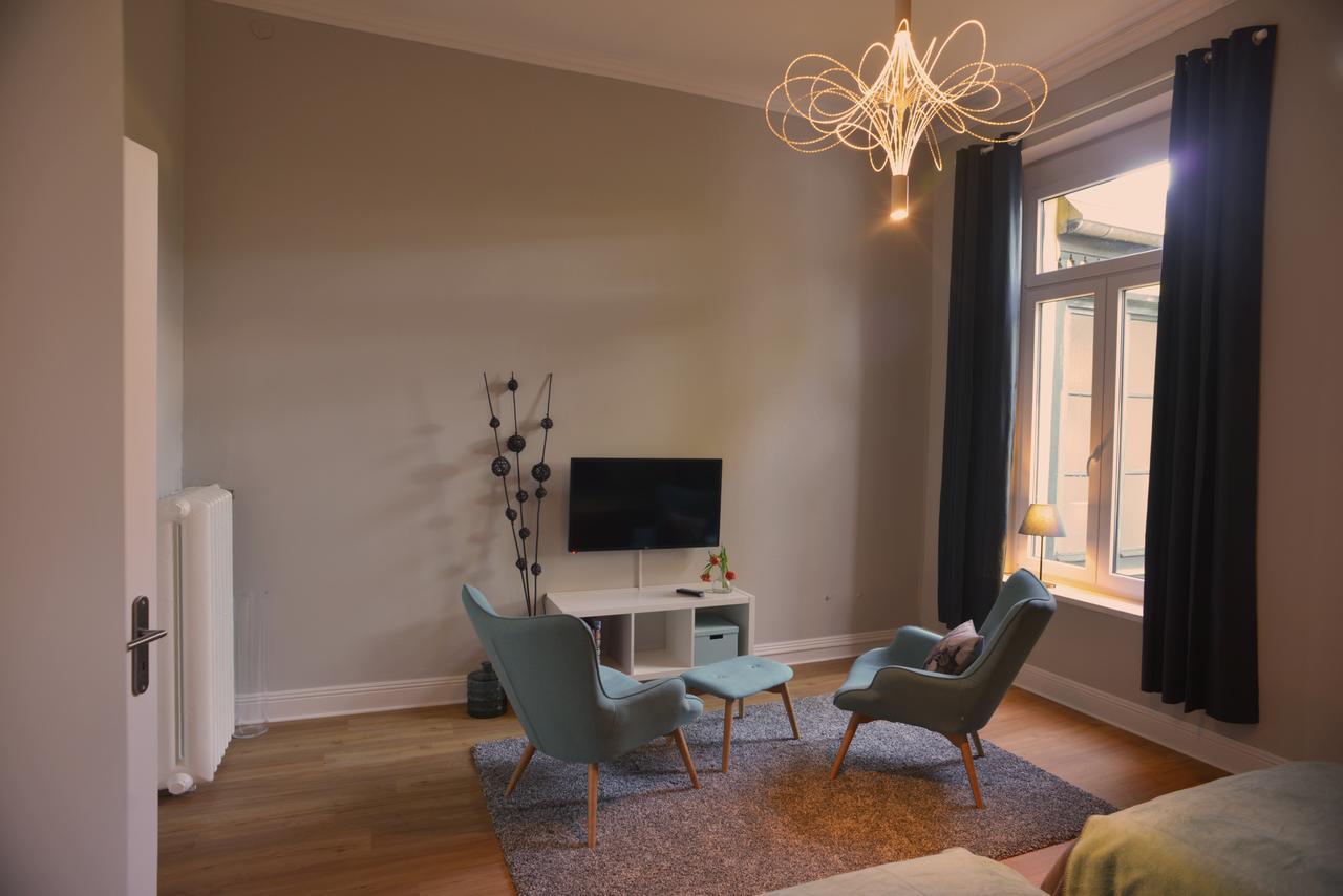 City-Apartment Reger Privatparkplatz Krefeld Bagian luar foto